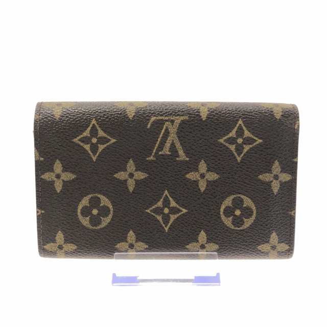 ルイヴィトン LOUIS VUITTON 2つ折り財布 モノグラム レディース