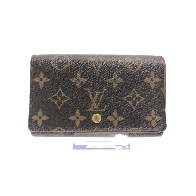 ルイヴィトン LOUIS VUITTON 2つ折り財布 M61730 ポルト モネ・ビエ