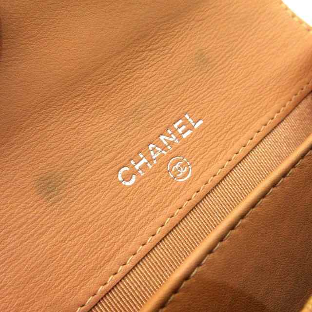 シャネル CHANEL コインケース レディース マトラッセ ベージュ