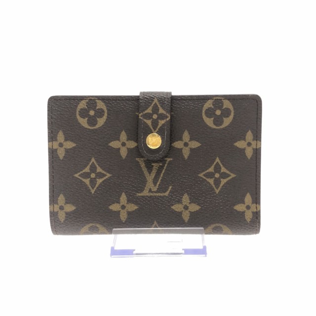 ルイヴィトン LOUIS VUITTON 2つ折り財布 モノグラム レディース ポルト モネ・ビエ ヴィエノワ  M61663【中古】20230830｜au PAY マーケット