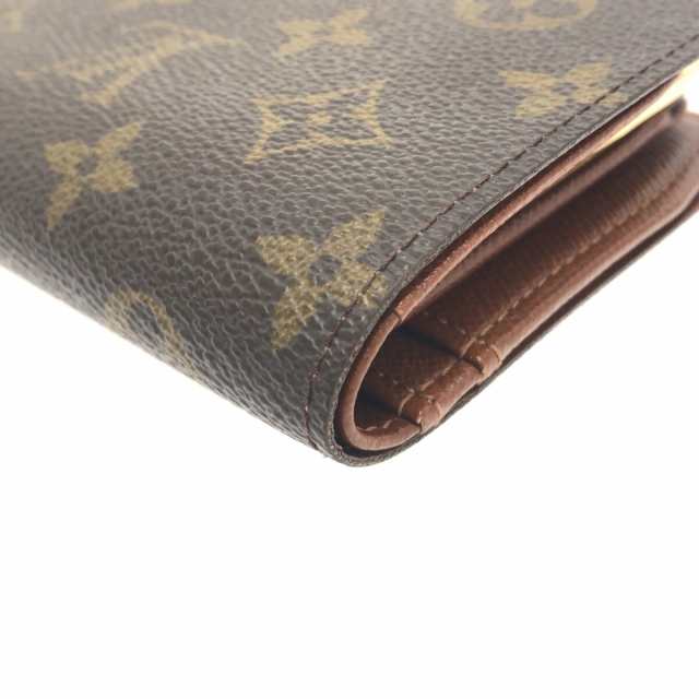 ルイヴィトン LOUIS VUITTON 2つ折り財布 モノグラム レディース