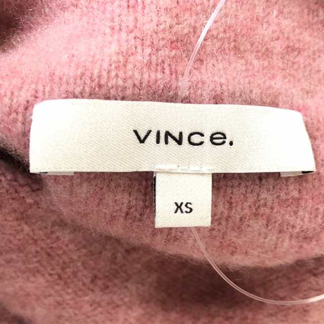 ヴィンス VINCE 長袖セーター サイズXS レディース 美品 ピンク ニット