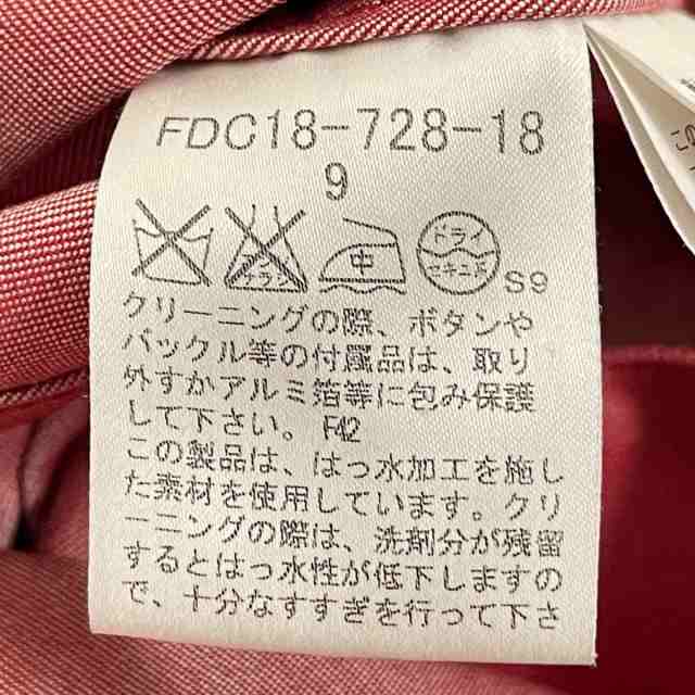 バーバリーロンドン Burberry LONDON コート サイズ9 M レディース - レッド 長袖/春/秋【中古】20230714