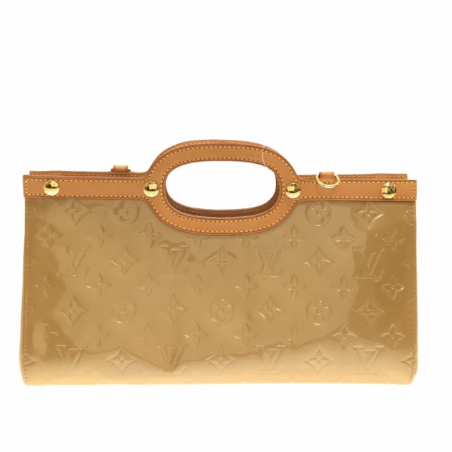 ◆◆LOUIS VUITTON ルイヴィトン ノワゼット ロクスバリー・ドライブ パテントレザー M91372 イエロー