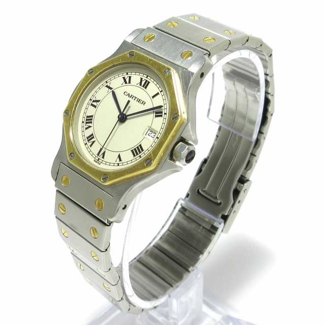 カルティエ Cartier 腕時計 サントスオクタゴンLM W2001583 メンズ SS