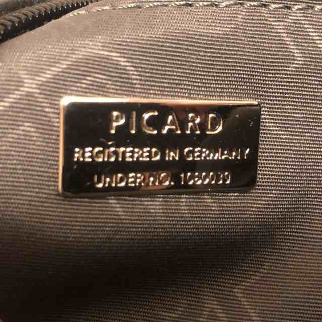 ピカード PICARD リュックサック レディース 美品 - 黒 2way レザー