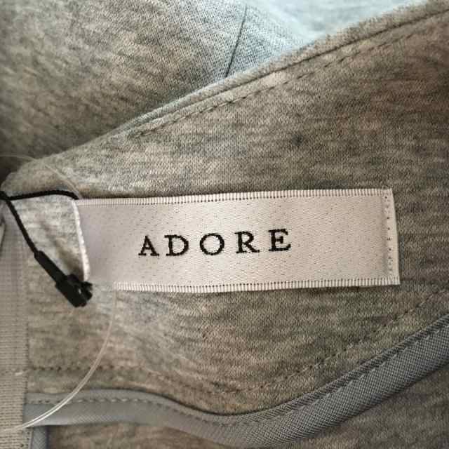 アドーア ADORE ワンピース サイズ38 M レディース 美品 - グレー 七分