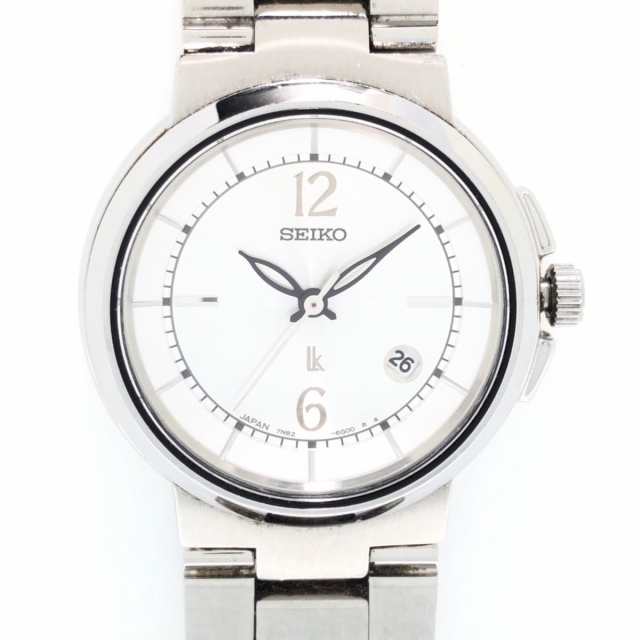 セイコー SEIKO 腕時計 LUKIA(ルキア) 7N82-6E00 レディース SS