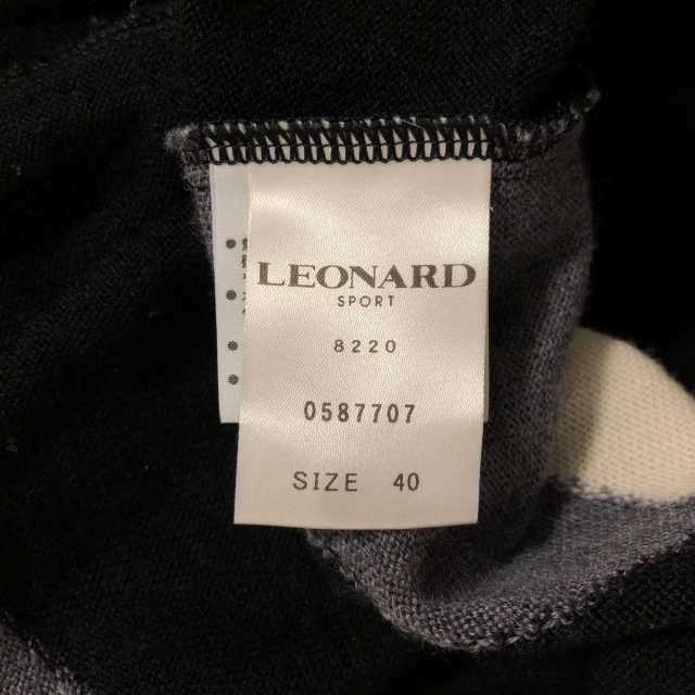 レオナール 長袖セーター サイズ