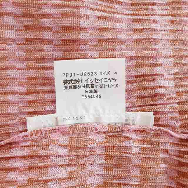 プリーツプリーズ PLEATS PLEASE 長袖カットソー サイズ4 XL