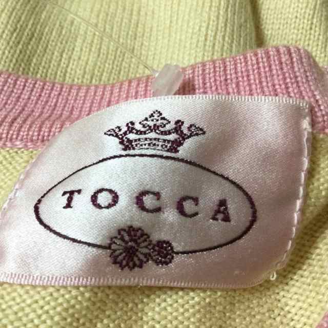 トッカ TOCCA カーディガン サイズM レディース 美品 - ベージュ