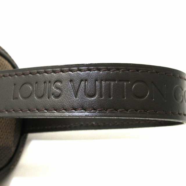 ルイヴィトン 小物入れ ダミエ レディース 美品 エベヌ LOUIS VUITTON GOLFCUP 1998  JAPAN/ゴルフボールケース【中古】20230911