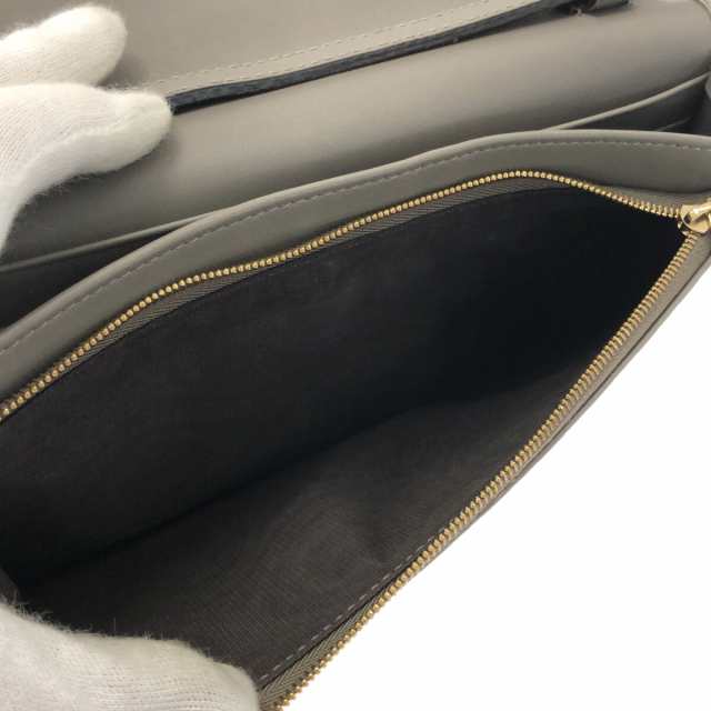 グッチ GUCCI 財布 レディース 美品 マイクログッチシマ 466507 グレー