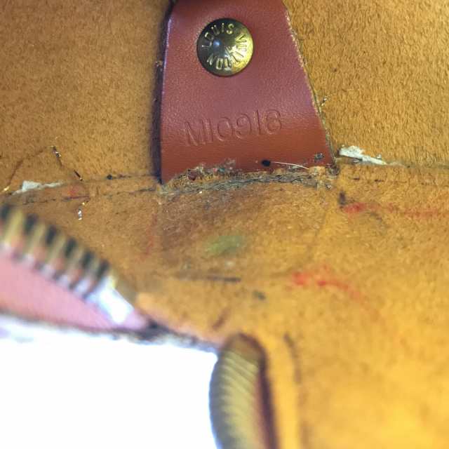 ルイヴィトン LOUIS VUITTON ハンドバッグ エピ レディース スフロ M52223 ケニアブラウン  レザー（LVロゴの刻印入り）【中古】20231004