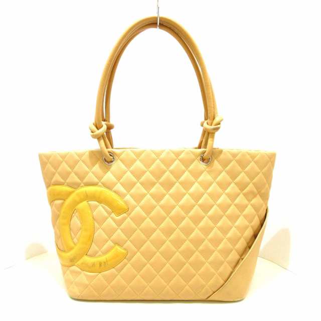 シャネル CHANEL ショルダーバッグ レディース カンボンラインラージ