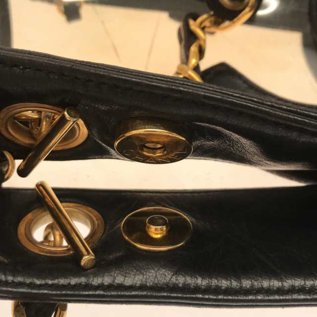 シャネル CHANEL トートバッグ レディース トリプルココ クリア×黒