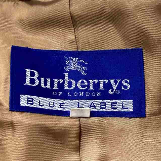 バーバリーブルーレーベル Burberry Blue Label コート サイズ40 M レディース - ベージュ 長袖/秋/冬【中古】20230720