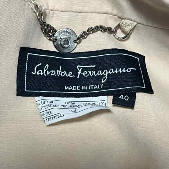 サルバトーレフェラガモ SalvatoreFerragamo コート サイズ40 M