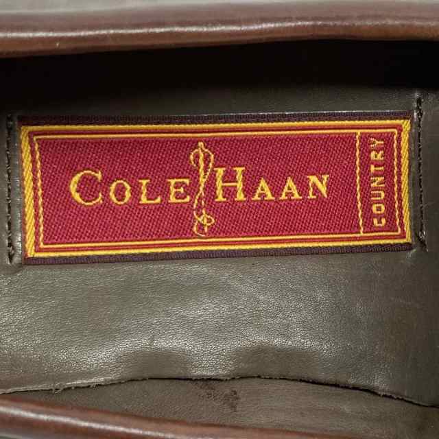 コールハーン COLE HAAN ローファー 6 1/2 B レディース - ダーク