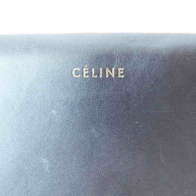 セリーヌ CELINE 長財布 レディース - ダークブラウン 小銭入れ取外し