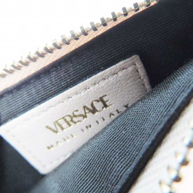 ヴェルサーチ VERSACE コインケース レディース - ピンクベージュ