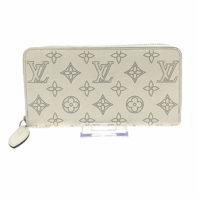 ルイヴィトン LOUIS VUITTON 長財布
 マヒナ ジッピーウォレット ラウンドファスナー M82364 ホワイト