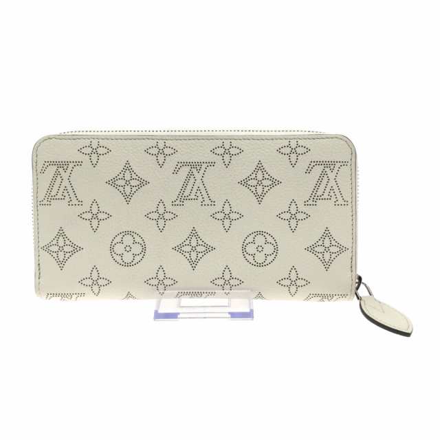 ルイヴィトン LOUIS VUITTON 長財布 マヒナ レディース ジッピーウォレット M82364 ブロン  ラウンドファスナー/日本限定【中古】20230830