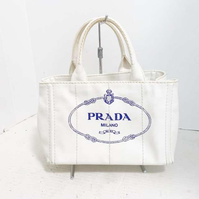 プラダ PRADA トートバッグ レディース CANAPA 1BG439 アイボリー