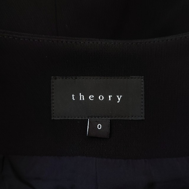 セオリー theory ジャケット サイズ0 XS レディース 美品 - 黒 長袖/春