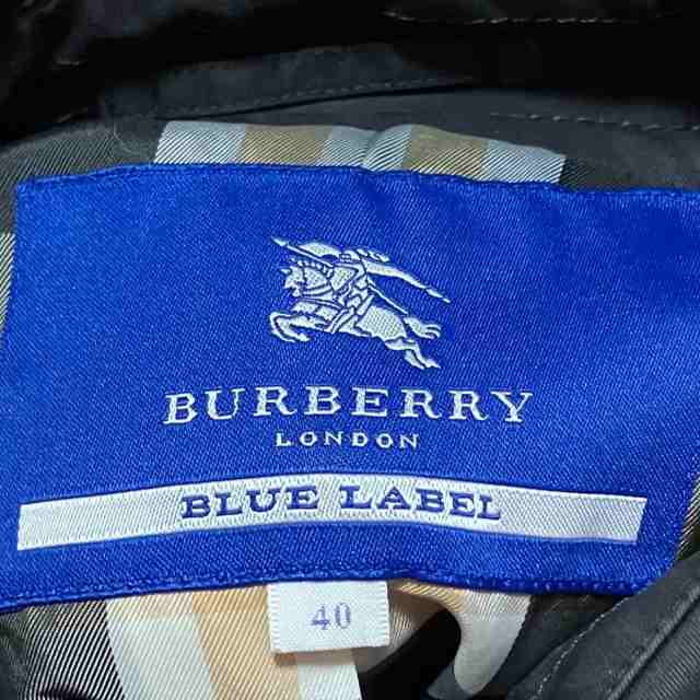 バーバリーブルーレーベル Burberry Blue Label トレンチコート サイズ