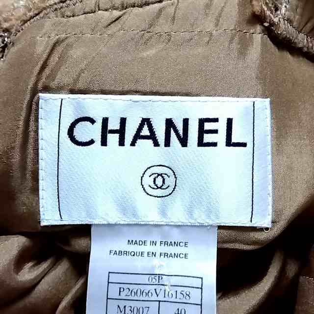 シャネル CHANEL ワンピース サイズ40 M レディース - P26066 ベージュ