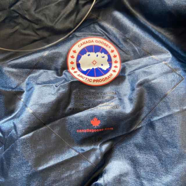 カナダグース CANADA GOOSE コート サイズS レディース - ネイビー