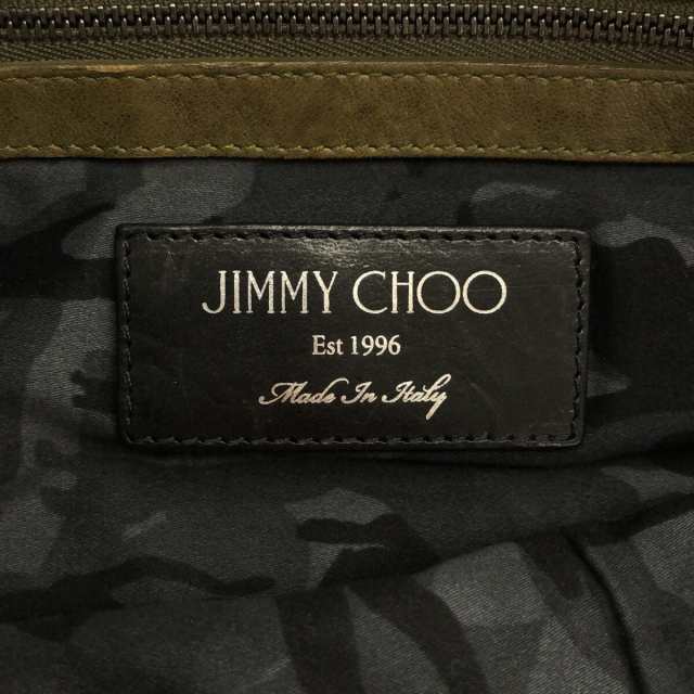 ジミーチュウ JIMMY CHOO クラッチバッグ レディース デレク カーキ ...