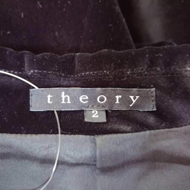 セオリー theory ジャケット サイズ2 S レディース 美品 - 黒 長袖