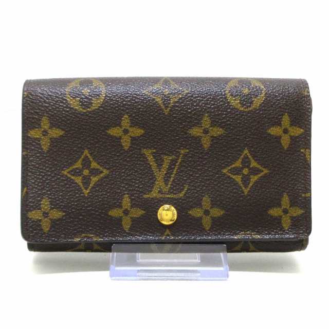 ルイヴィトン LOUIS VUITTON 2つ折り財布 モノグラム レディース