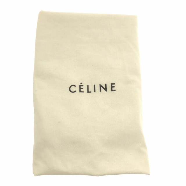 セリーヌ CELINE ハンドバッグ レディース エッジスモール 白 レザー【中古】20230813