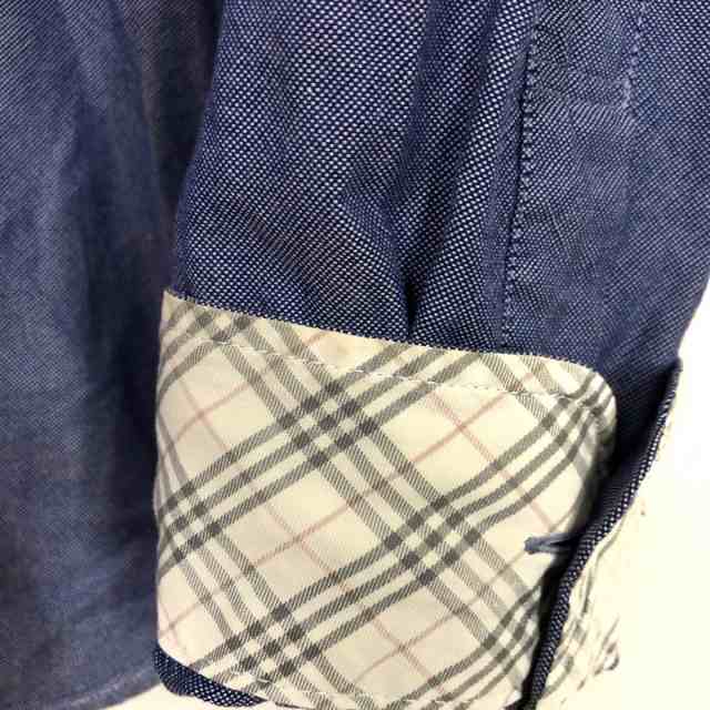 バーバリーブラックレーベル Burberry Black Label 長袖シャツ サイズ3