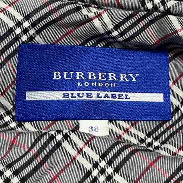 バーバリーブルーレーベル Burberry Blue Label ダッフルコート サイズ