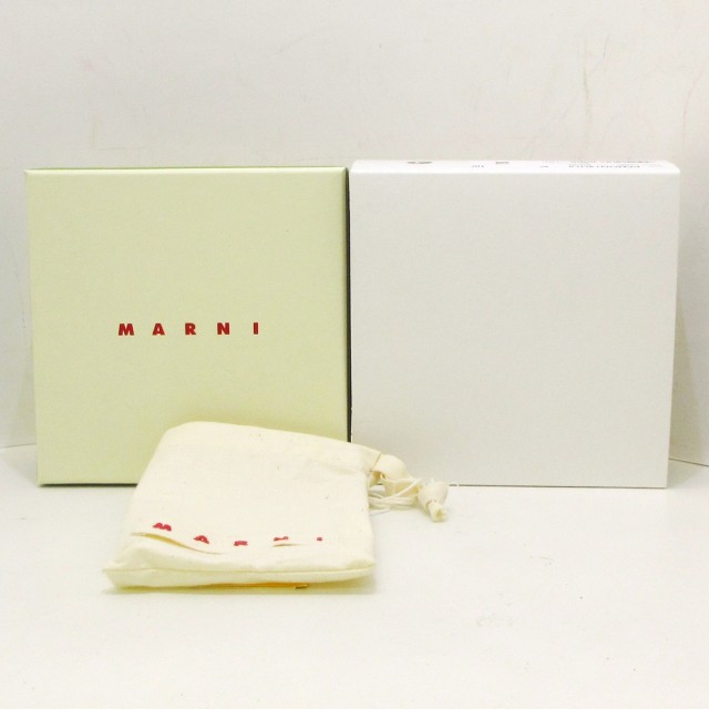 マルニ MARNI 2つ折り財布 レディース 美品 PFMOQ14U13 LV520 ティー ...