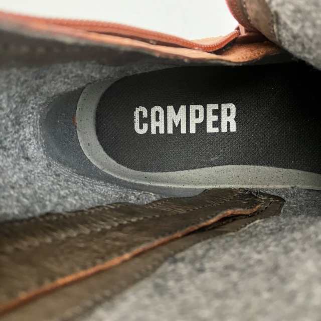 カンペール CAMPER ショートブーツ 36 レディース - ブラウン MICHELIN