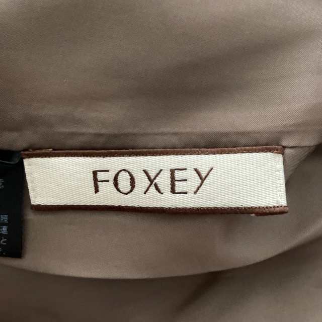 フォクシー FOXEY ワンピース サイズ40 M レディース - グレーベージュ