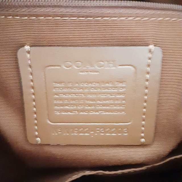 コーチ COACH ハンドバッグ レディース 美品 シグネチャー ミニ