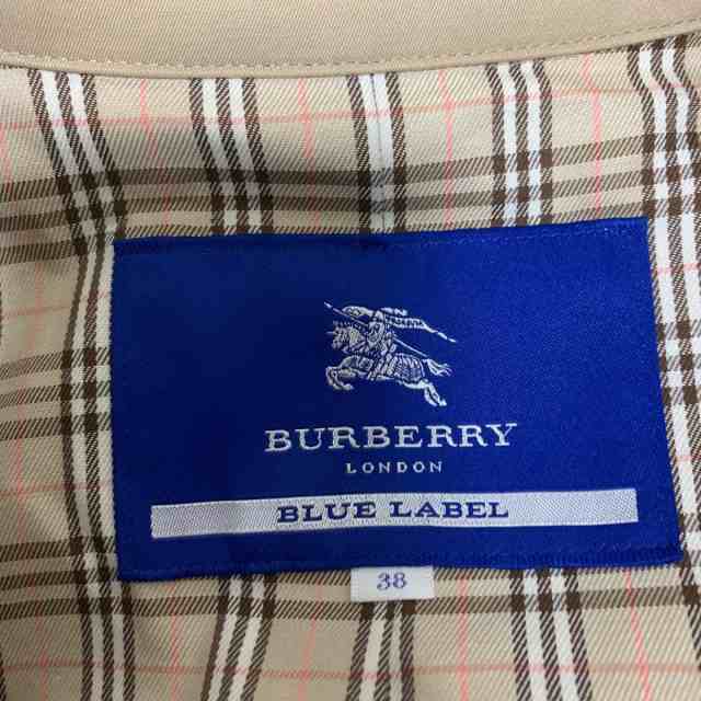 バーバリーブルーレーベル Burberry Blue Label トレンチコート サイズ