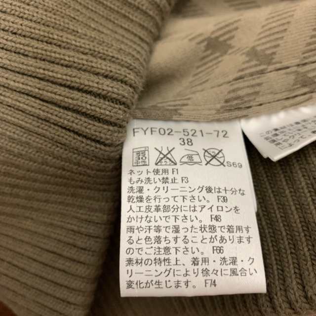 バーバリーブルーレーベル Burberry Blue Label コート サイズ38 M レディース 美品 - カーキ  ノースリーブ/春/秋【中古】20230826