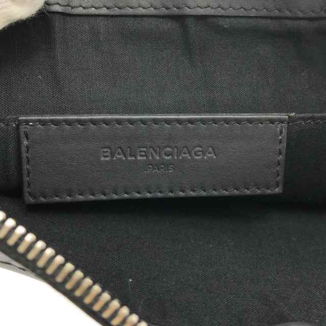 バレンシアガ BALENCIAGA クラッチバッグ レディース ネイビークリップ