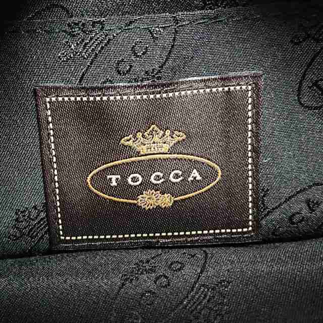 トッカ TOCCA ショルダーバッグ レディース - ブルーグレー×アイボリー