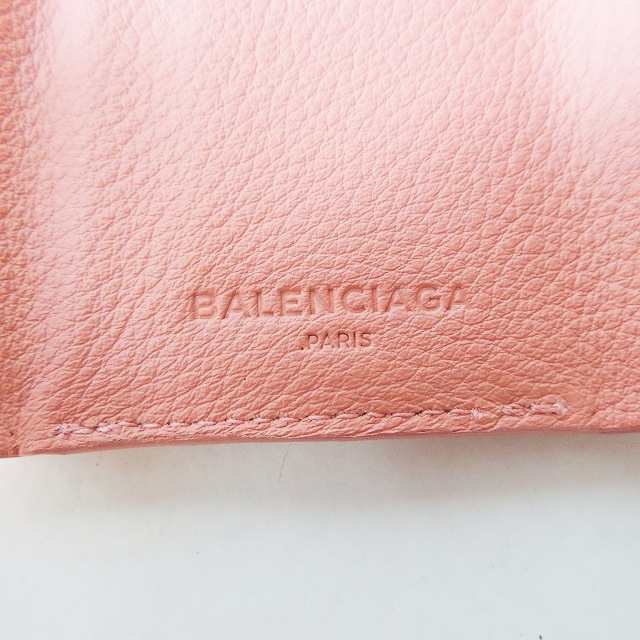 バレンシアガ BALENCIAGA 3つ折り財布 レディース エッセンシャルミニ