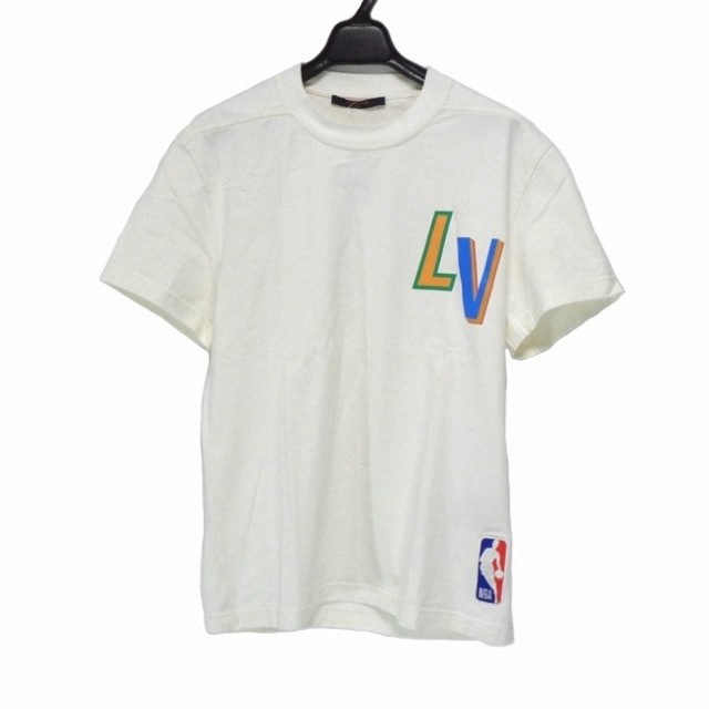 ルイヴィトン 半袖Tシャツ サイズXS メンズ NBA レタープリントTシャツ