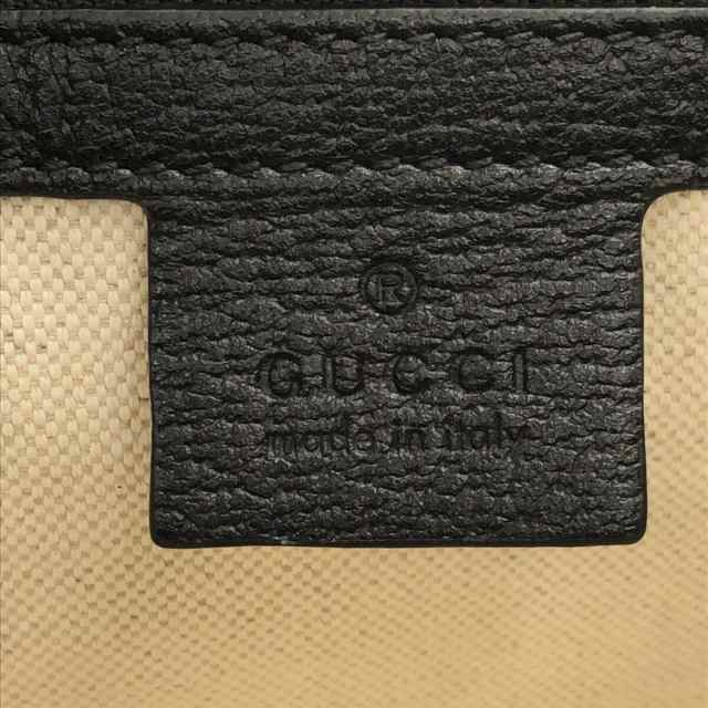 グッチ GUCCI トートバッグ レディース 美品 ビースター 495444 黒