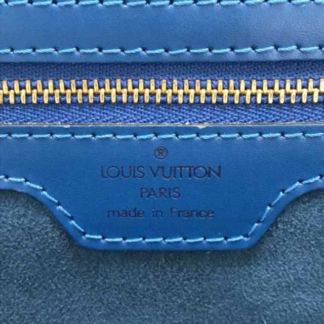 ルイヴィトン LOUIS VUITTON ショルダーバッグ エピ レディース リュサック M52285 トレドブルー レザー【中古】20230831